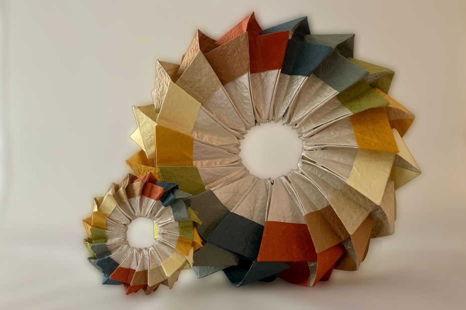 Rosace modulaire à 16 pointes