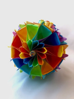 Step 21 12 petal kusudama: Finished