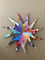 Step 12 starfish mandala: This is what the model should look like now.