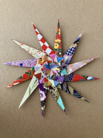 Step 15 starfish mandala: This is what the model should now look like.