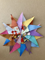 Step 8 starfish mandala: The model should now look like this.